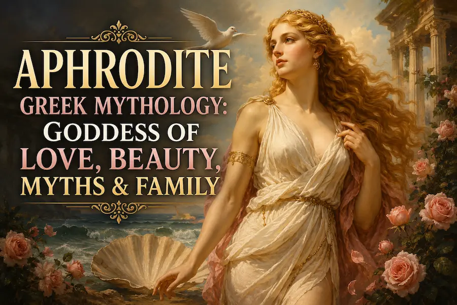 Aphrodite Greek Mythology: Goddess of Love, Beauty, Myths & Family