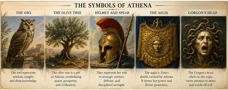 Athena Greek Mythology: Goddess of Wisdom, War, Myths & Symbols 3 Athena Greek Mythology 6