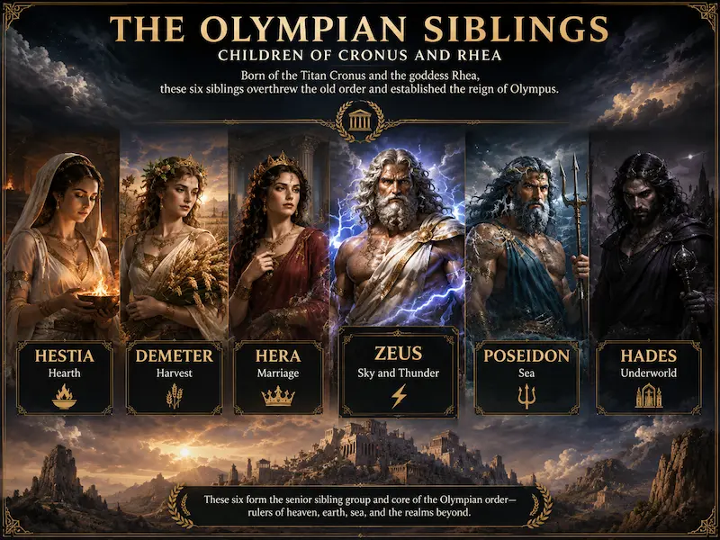 The Greek mythology family tree 4