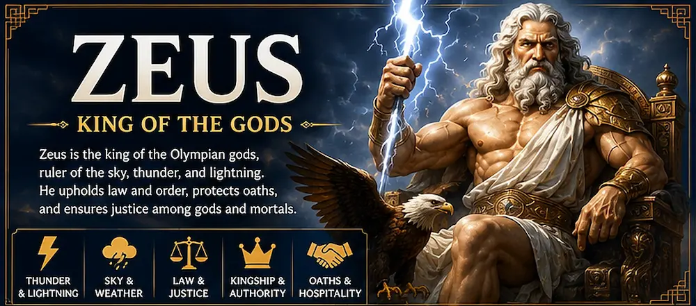 Zeus Greek Mythology: God of the Sky, Powers, Myths and Family 1 Zeus Greek Mythology 1